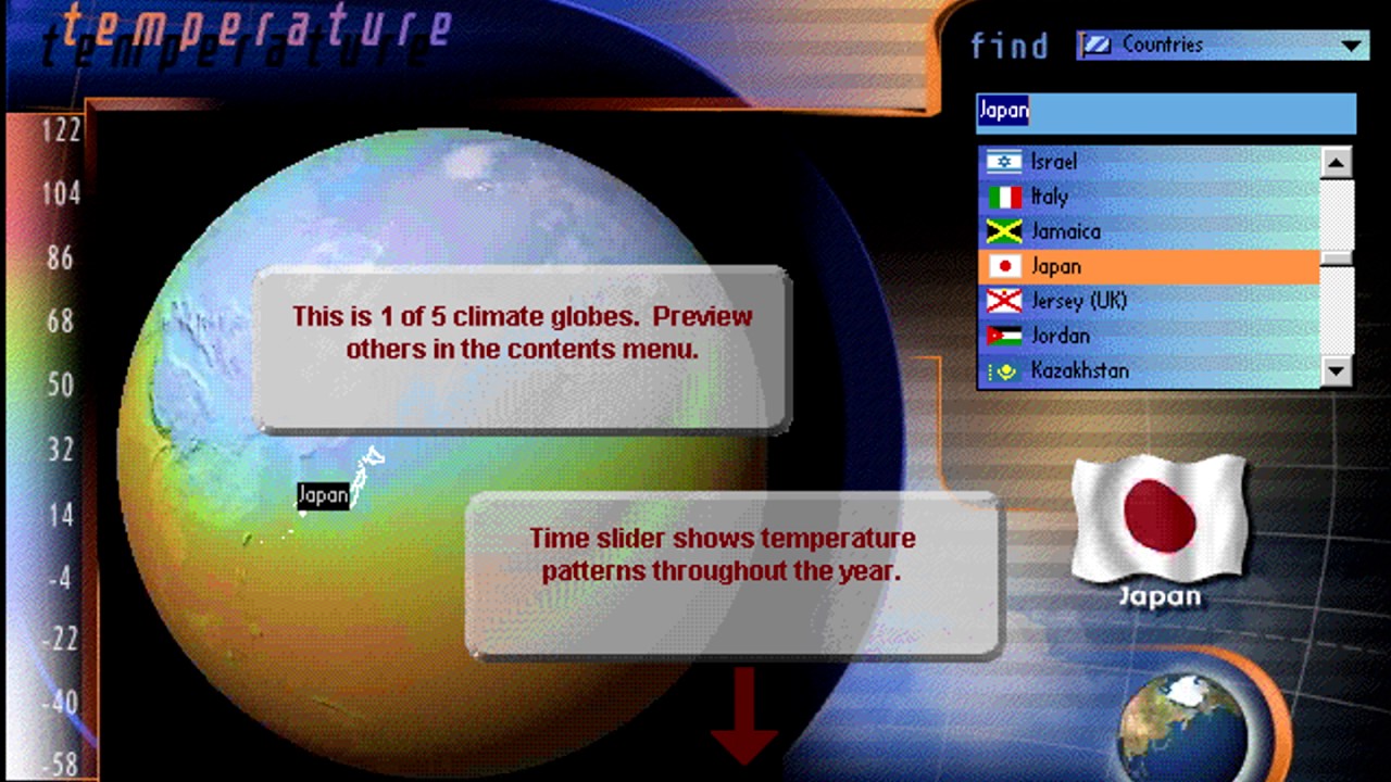 ABC World Reference: 3D Atlas '97 (1996) - Playable Demo