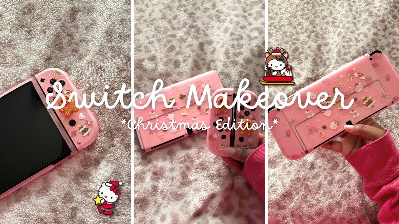 🎄a Christmas switch makeover! | #Geekshare #StickieTech