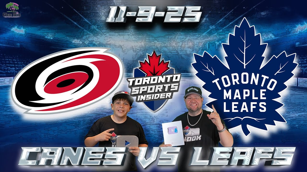 11-9-25 Carolina Hurricanes vs Toronto Maple Leafs | NHL LIVE Stream Reaction & Play By Play
