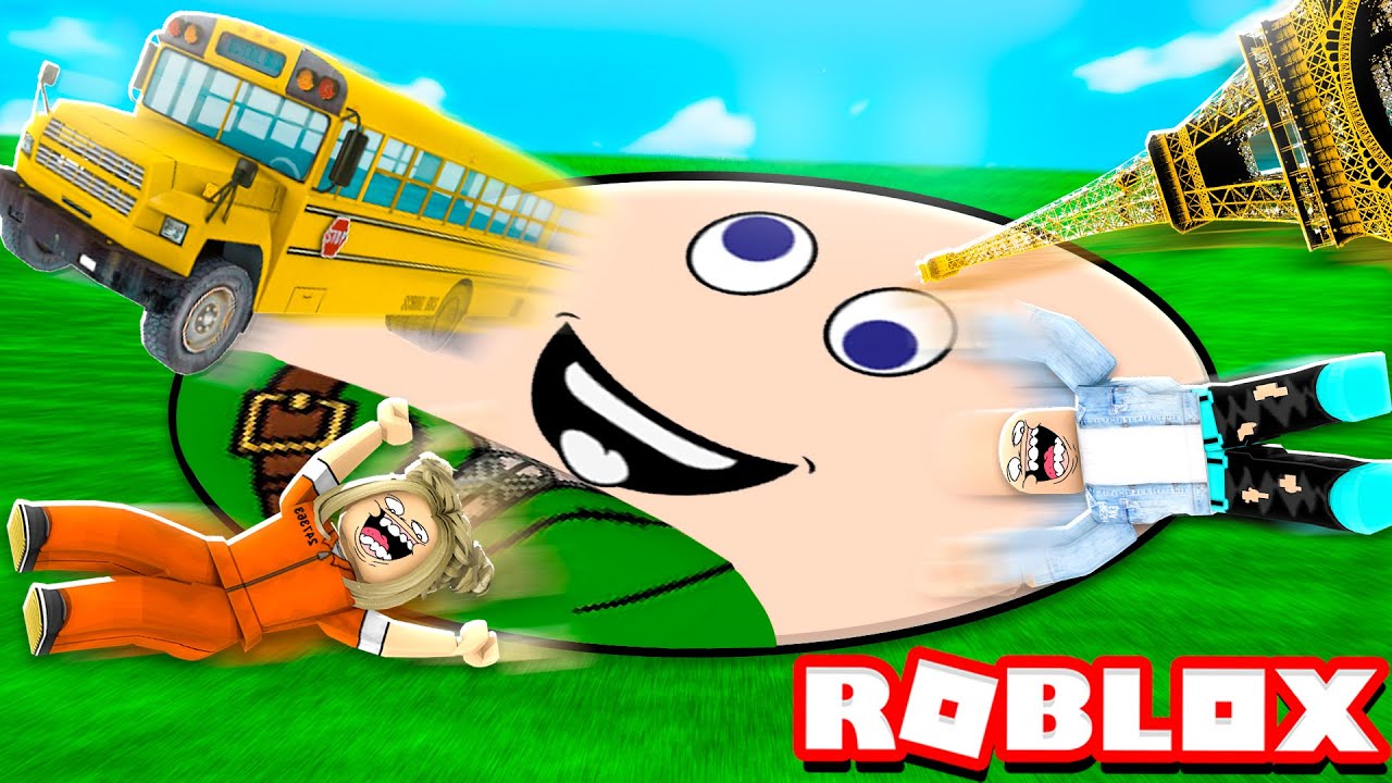 VIRAMOS BURACOS E QUEBRAMOS A NOVA CIDADE DO ROBLOX!! (Hole Simulator)