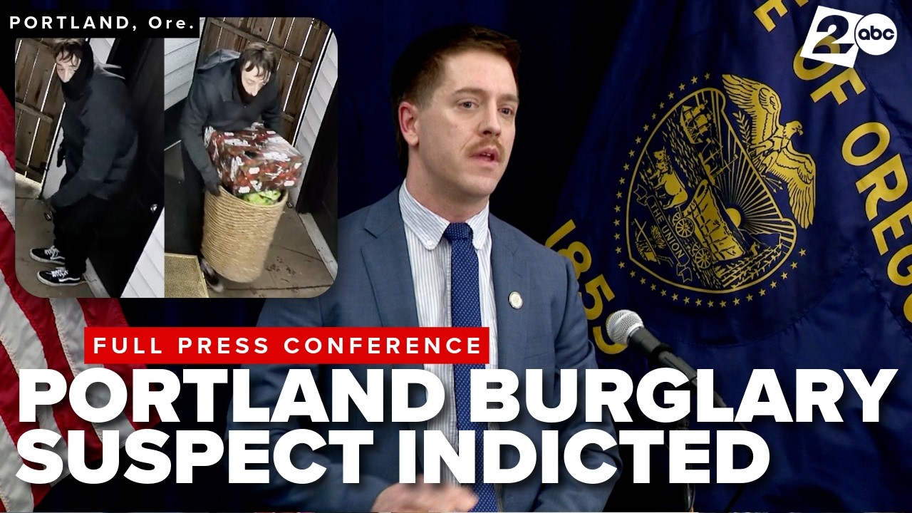 Portland burglary suspect accused of stealing presents days before Christmas indicted by task force