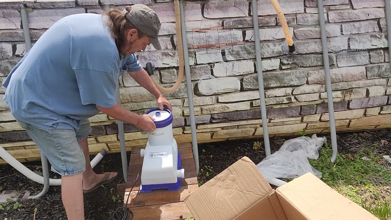 Leta replace a pool pump