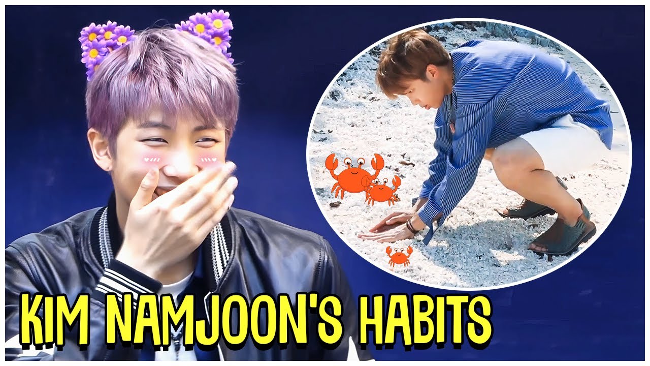 Привычки Ким Намджуна из BTS
