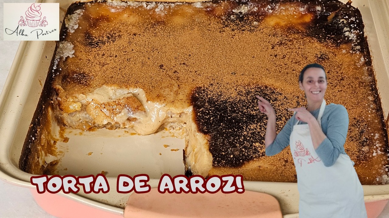 TORTA con arroz con leche, canela y mucho amor!!💗