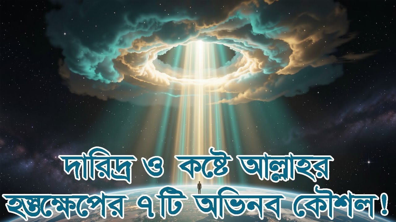 দারিদ্র্য ও কষ্টে আল্লাহর হস্তক্ষেপের ৭টি অভিনব কৌশল! 7 Ways Allah Supports You in Hard Times.