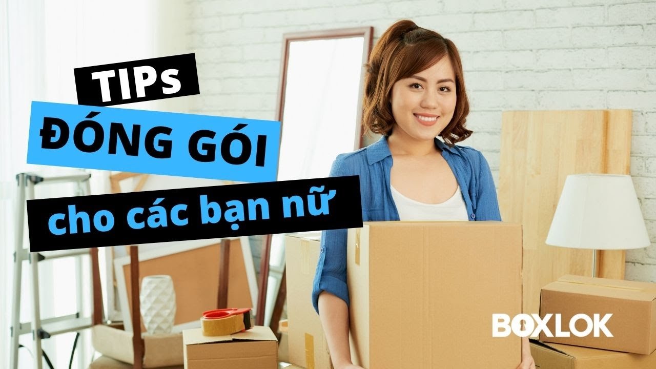 BOXLOK | VIDEO #2: Mẹo Vặt - Tip đóng gói cho các bạn nữ khi chuyển nhà