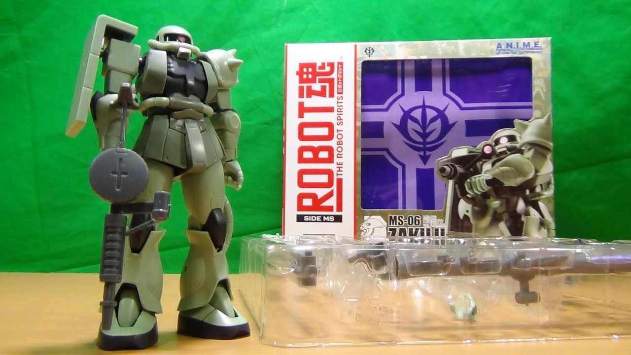 ザク最高！ ROBOT魂 機動戦士ガンダム [SIDE MS] MS-06 量産型ザク ver. A.N.I.M.E.