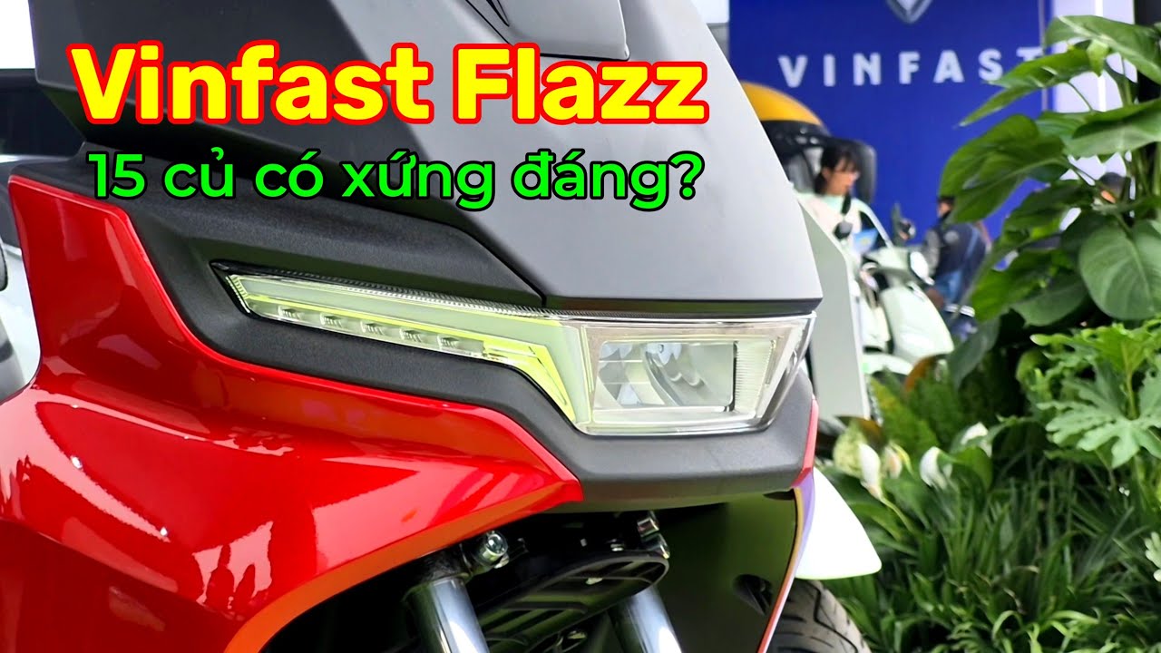 Xe máy điện Vinfast Flazz mới nâng cấp mạnh từ Vinfast Motio