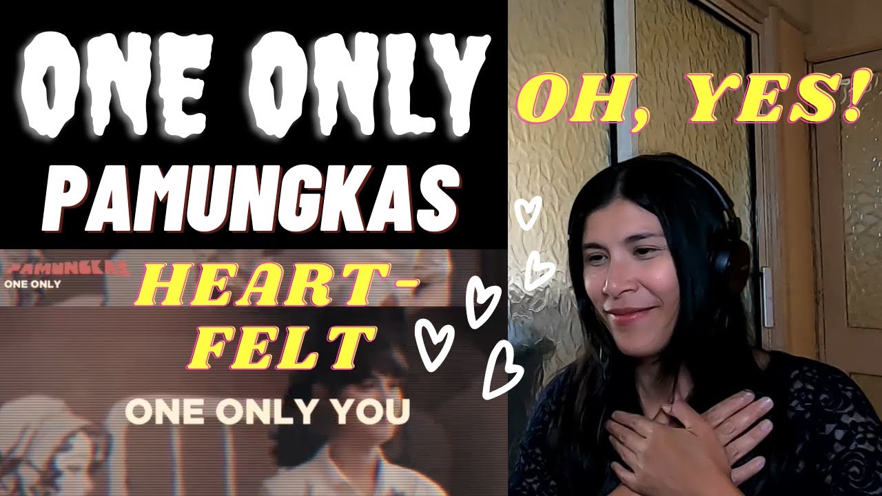 PAMUNGKAS - ONE ONLY (LYRICS VIDEO) | REAKSI | REACTION VIDEO | FILIPINA IN THE UK REACTION