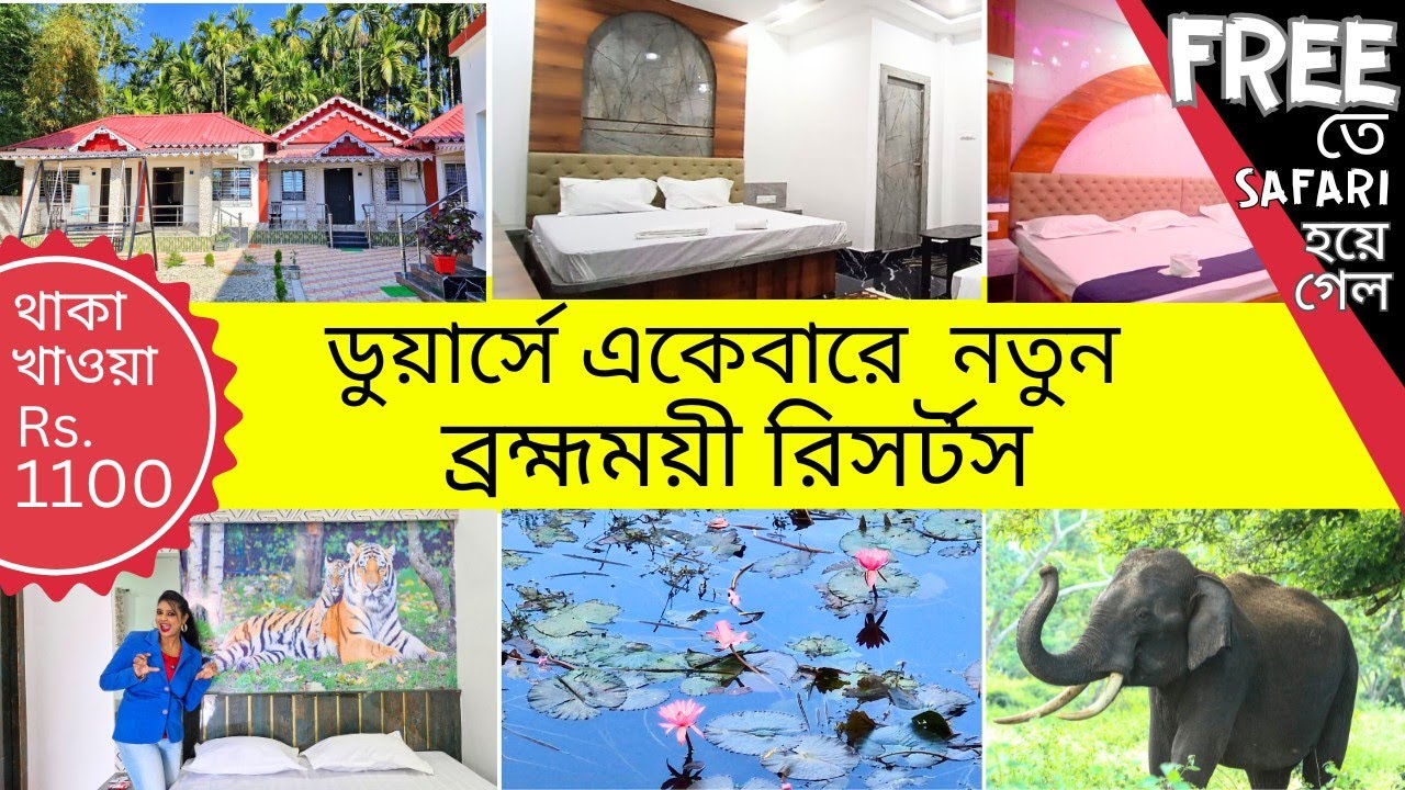 Cheapest Hotel in Dooars || Cheapest Resort in Dooars || Best Hotel in Dooars || Bramhamoyee Resort