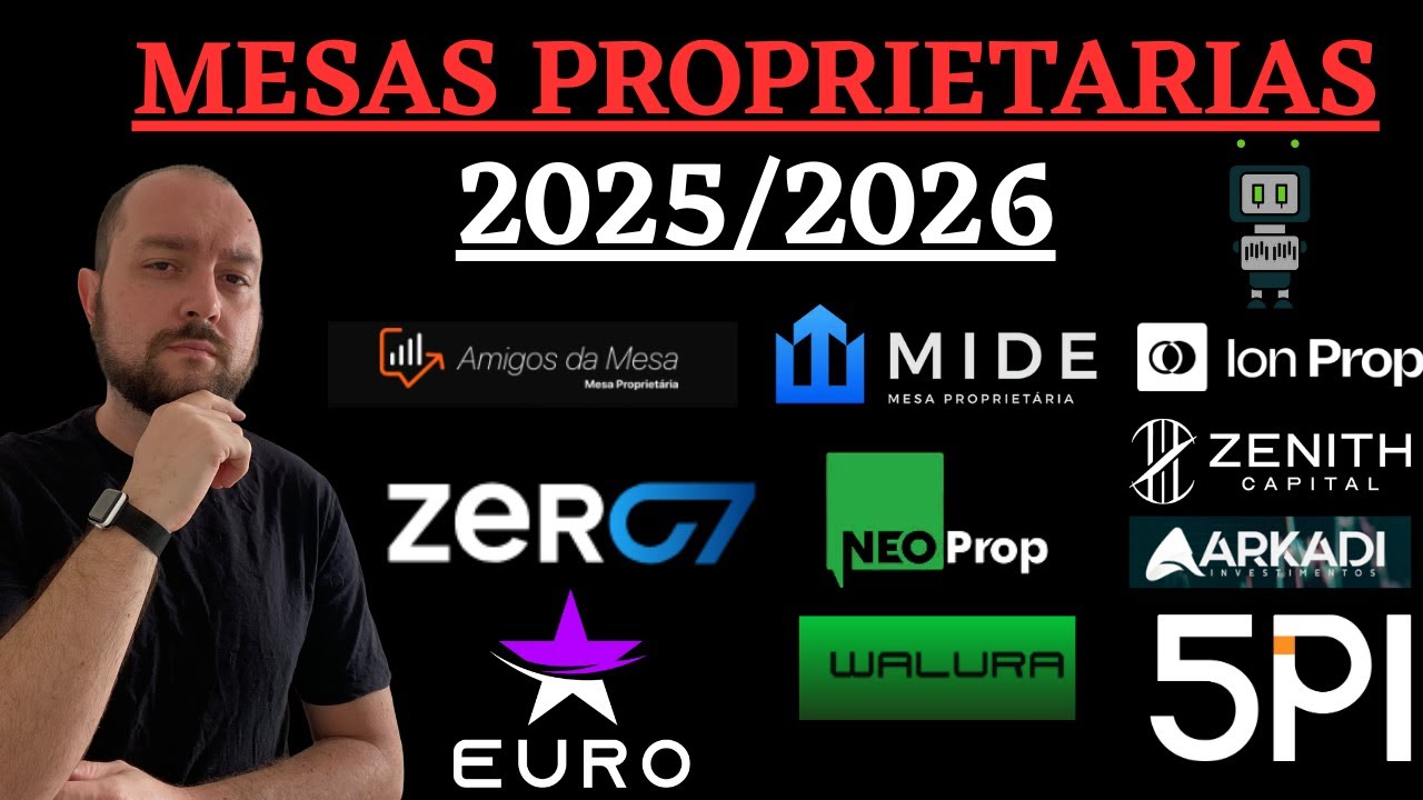 MELHORES MESAS PROPRIETARIAS BR 2025/2026 - PREÇO / REGRAS E RANK!
