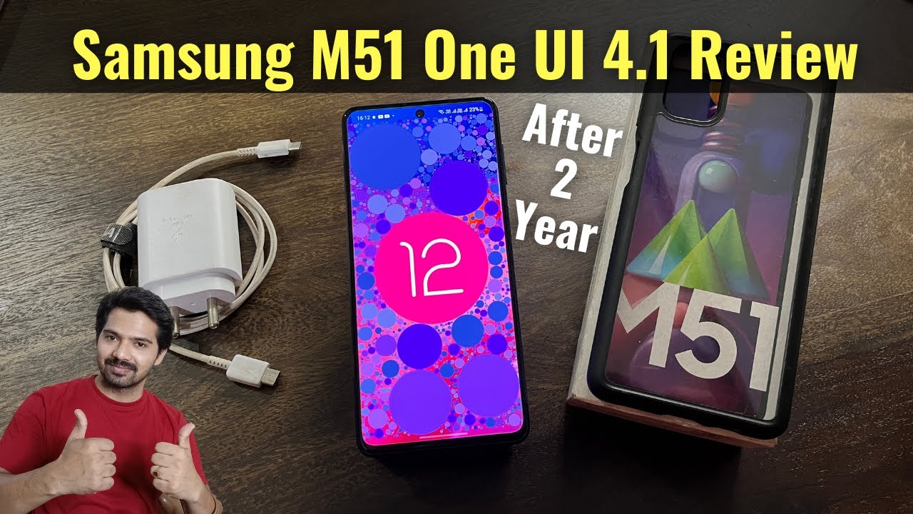Samsung Galaxy M51 One UI 4.1 Review | Android 12 | Benchmark, Battery Test After 2 Year e.t.c