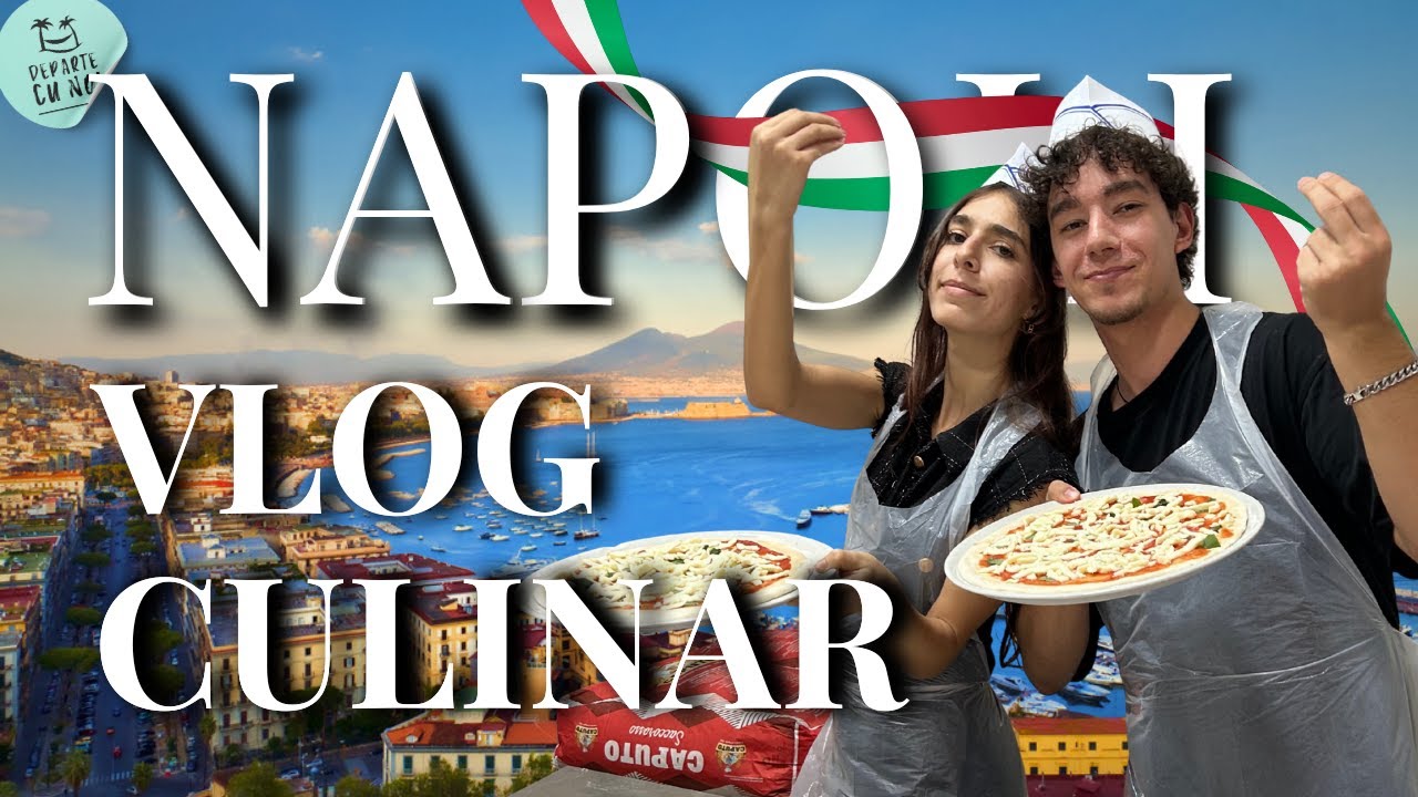 Ce mâncăm în Napoli, am învățat să facem pizza | Departe cu noi | Casi&Alin