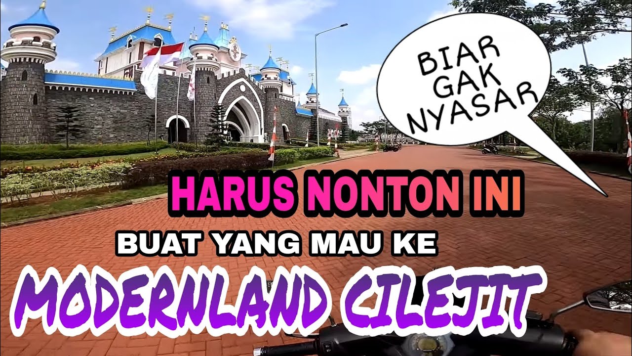 Jalan Menuju MODERNLAND CILEJIT Dari Arah JAKARTA dan TANGERANG