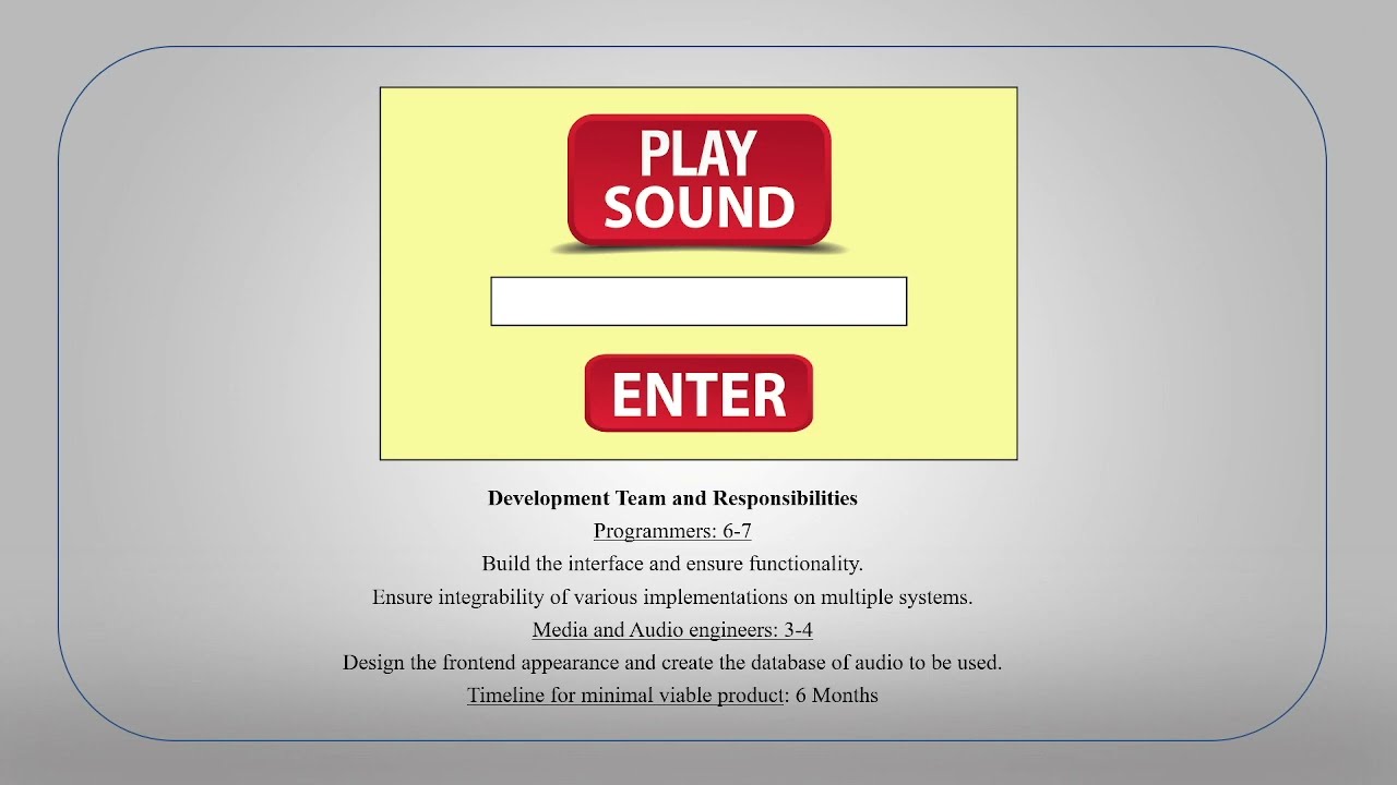 Audio Based Authentication
