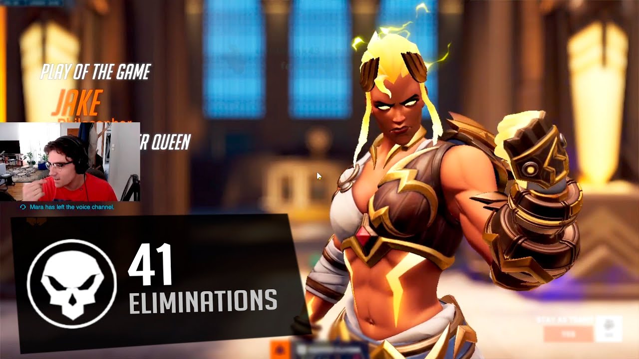 JAKE TOP 500 JUNKER QUEEN - 41 ELIMS! POTG! [ OVERWATCH 2 TOP 500 SEASON 5 ]