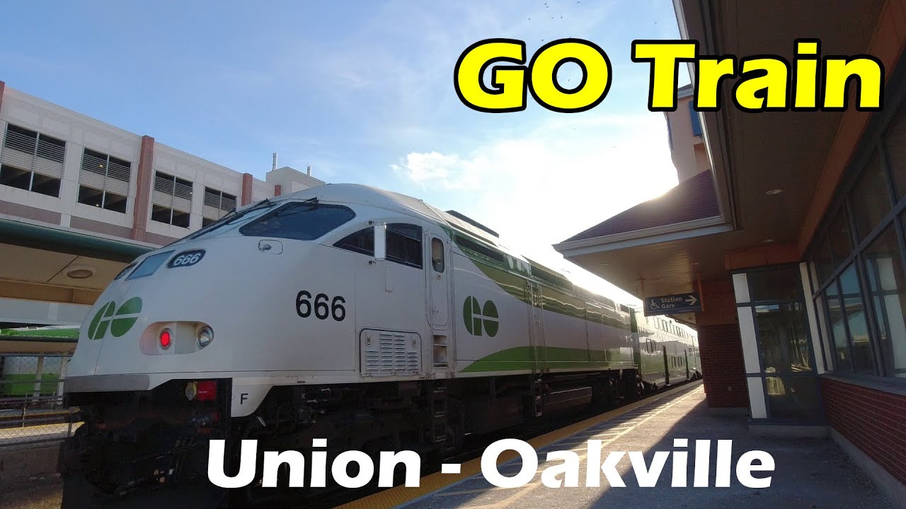 GO Transit Lakeshore West  From Union Station To Oakville GO