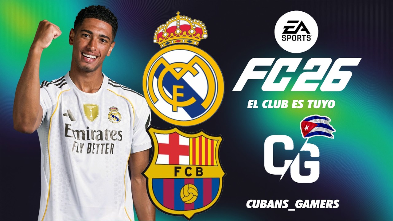 FC 26 PS3 Gameplay del FC Barcelona VS Real Madrid