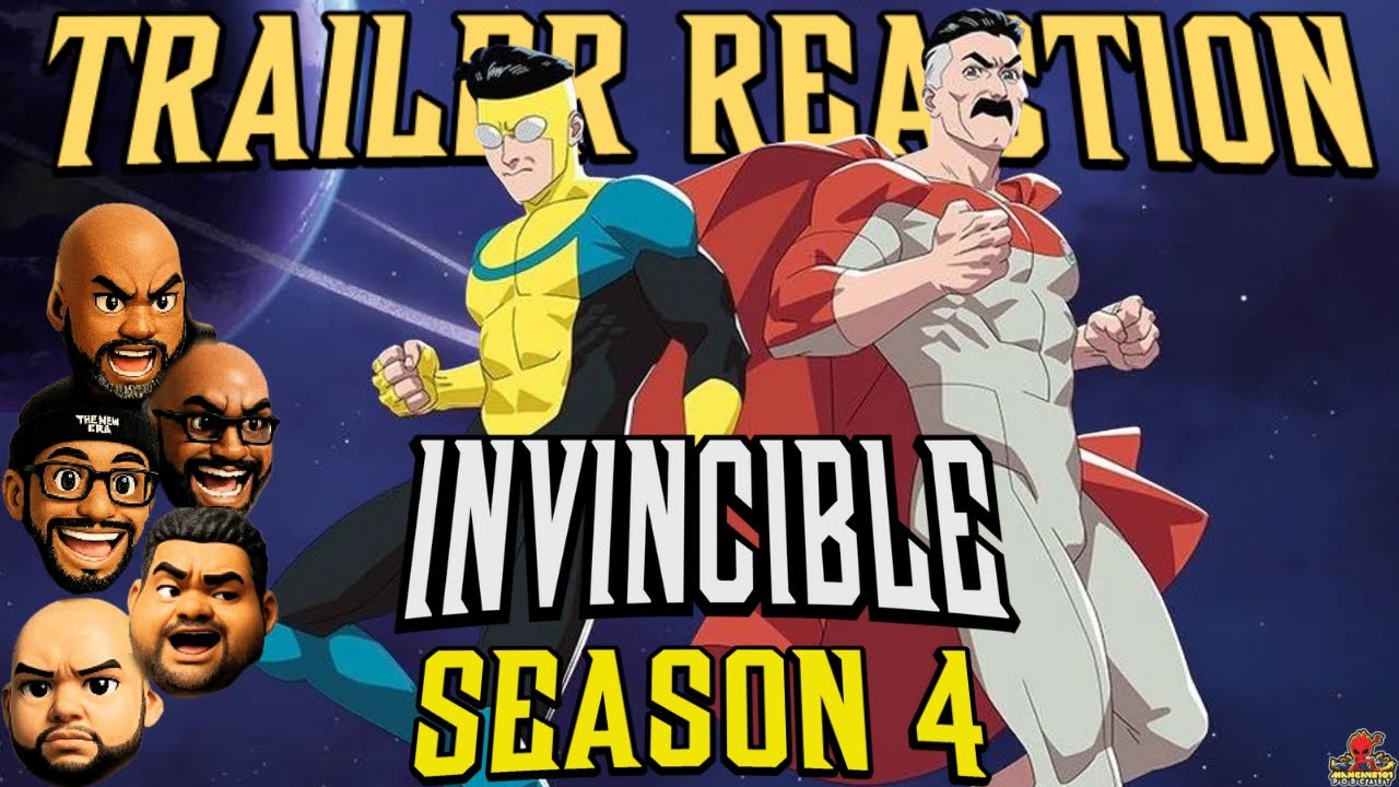 Invincible Season 4 - Trailer Reaction! | WAR IS UPON US!!!