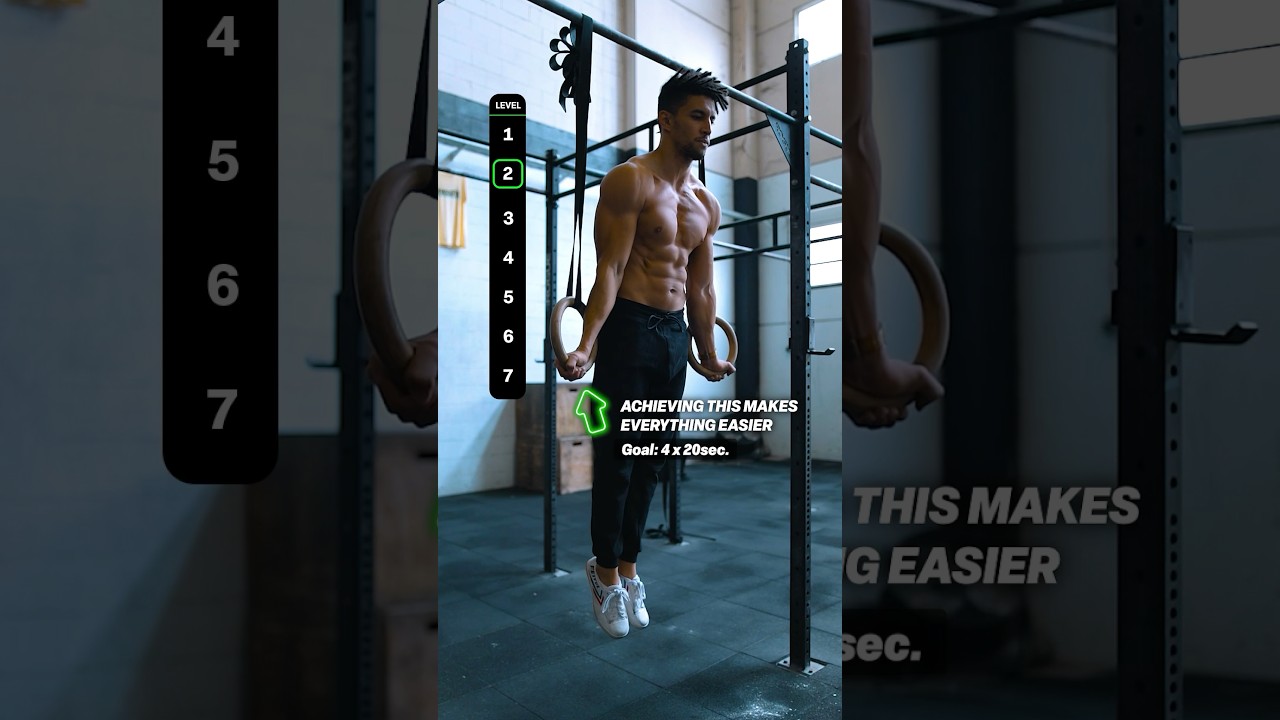 🪐 How to Dip on Gymnastic Rings (7 Levels)