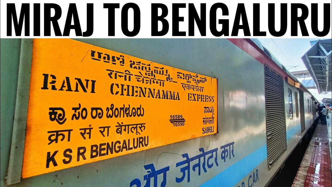 ರಾಣಿ ಚೆನ್ನಮ್ಮ Express Journey | Best Food in Hubballi Railway Station | 16590 Rani Chennamma Express