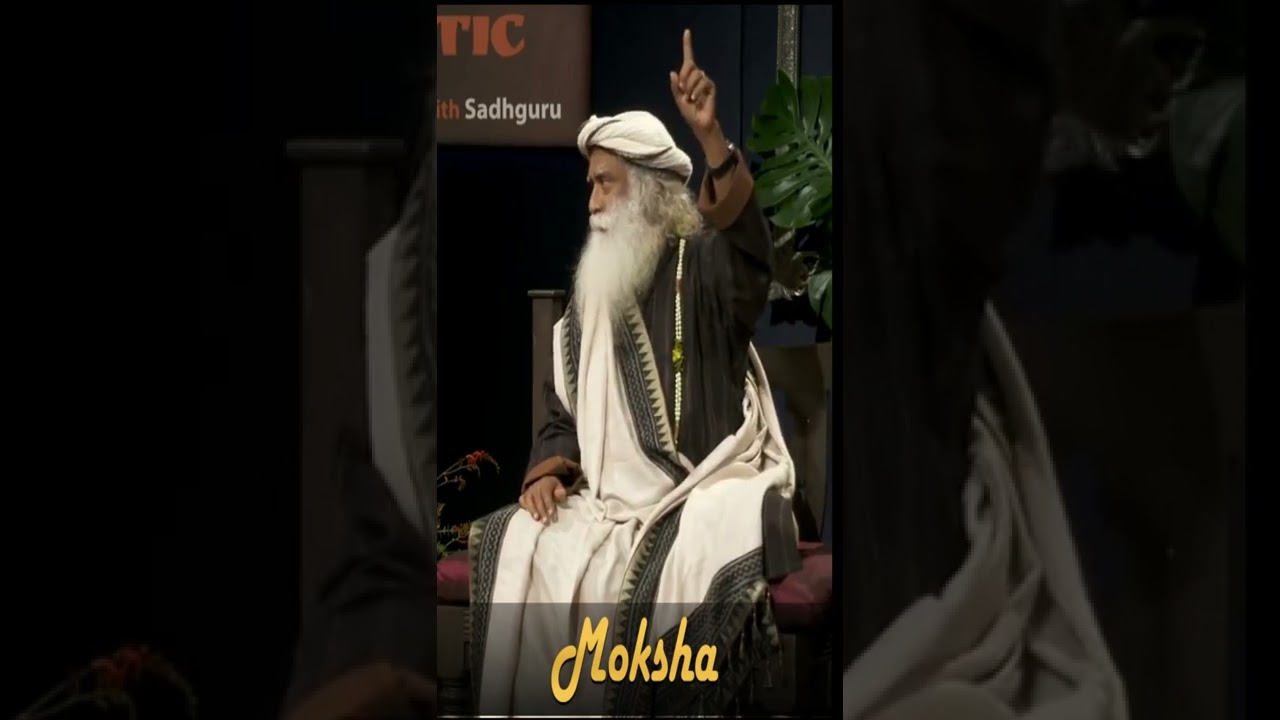 Mukti or Moksha is the Goal #shorts #sadhguru