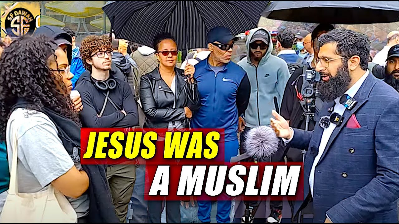 Jesus Was A Muslim! Lady & SMile2Jannah Speaker's corner