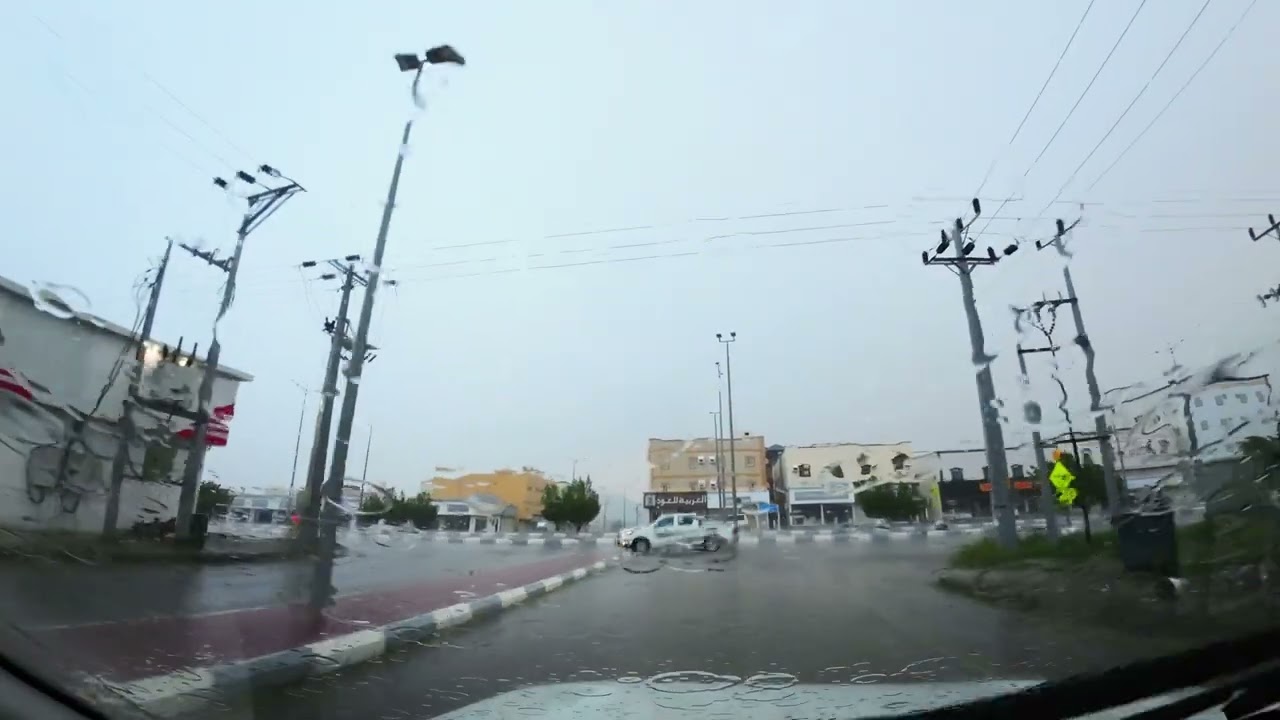 أمطار  غزيرة العرضية الشمالية 🌨⚡️⚡️⛈️⛈️الأحد ٧ سبتمبر ٢٠٢٥