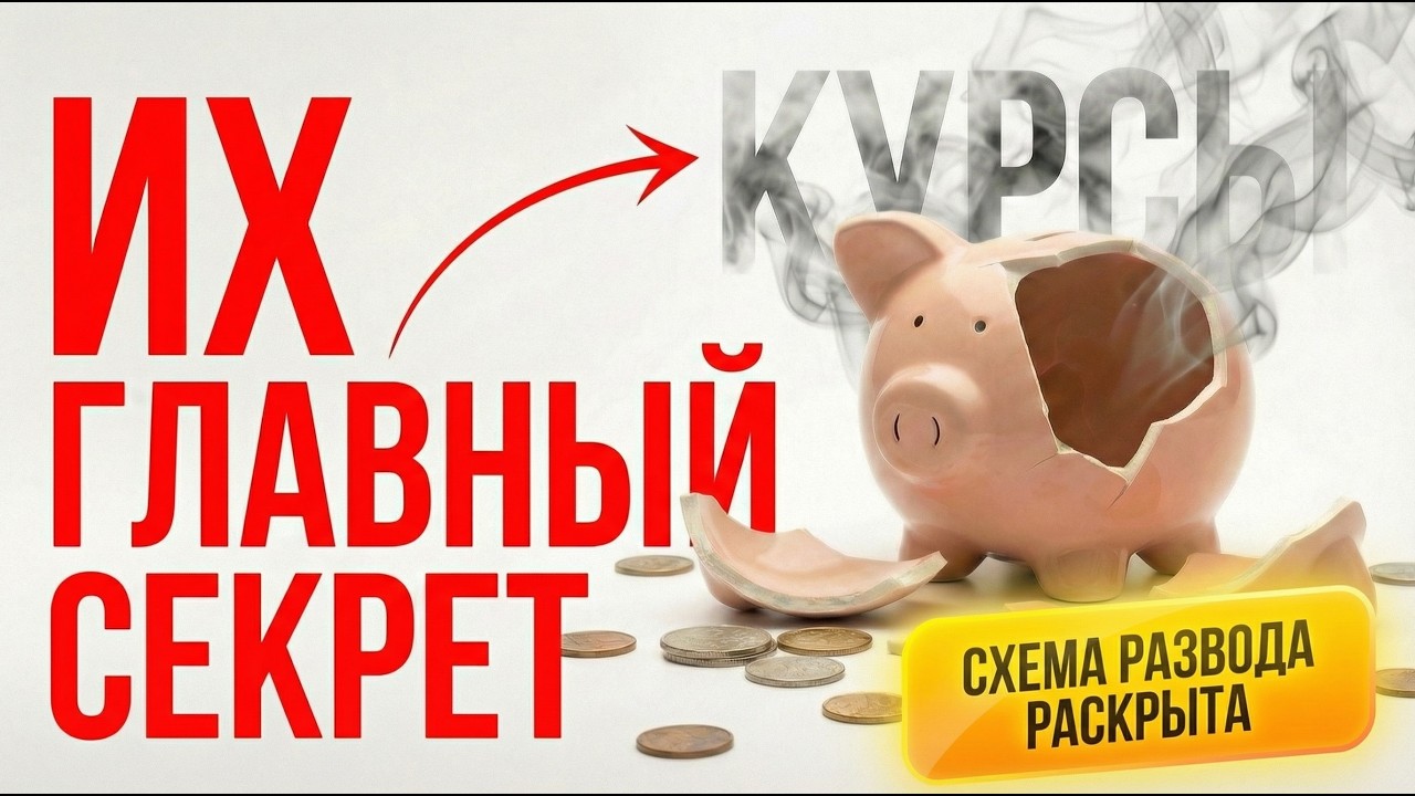 НЕ ПОКУПАЙ КУРСЫ | Почему большинство курсов по трейдингу — это Потеря денег (Разоблачение)