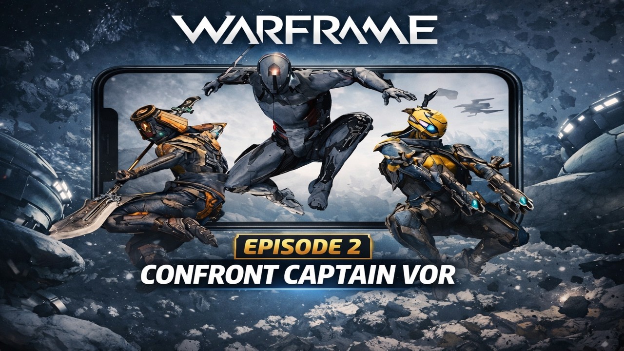Warframe Mobile Gameplay Ep 2 – Confronting Captain Vor! #warframe #warframemobile #gaming #gameplay