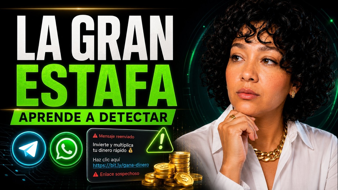🚨 La gran estafa 2025: FRAUDE en WhatsApp y Telegram | #Estafas #FraudesOnline #Ciberseguridad