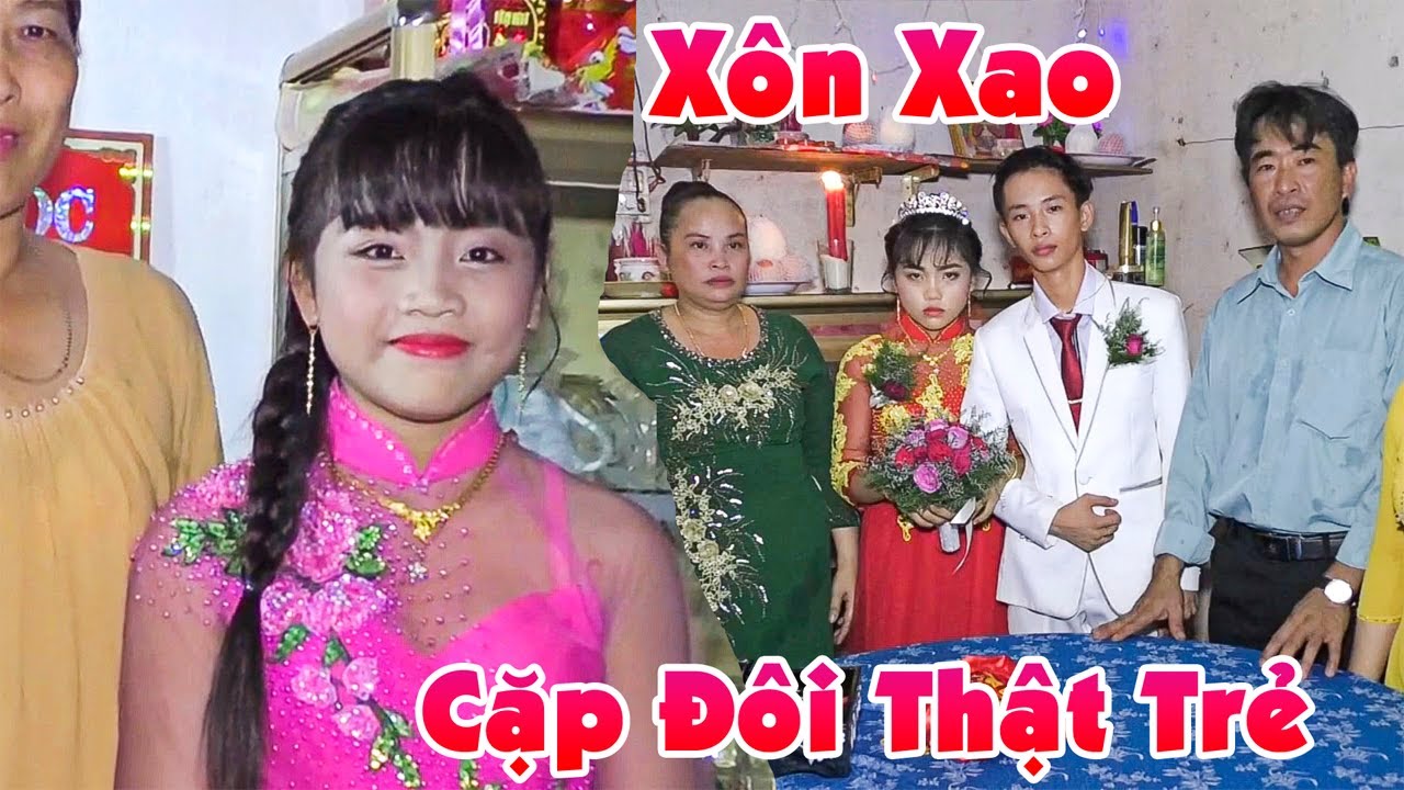 Đám Cưới Long An CẶP ĐÔI THẬT TRẺ NHÀ GẦN NHAU LÀM XÔN XAO Cả Vùng Quê Nhỏ