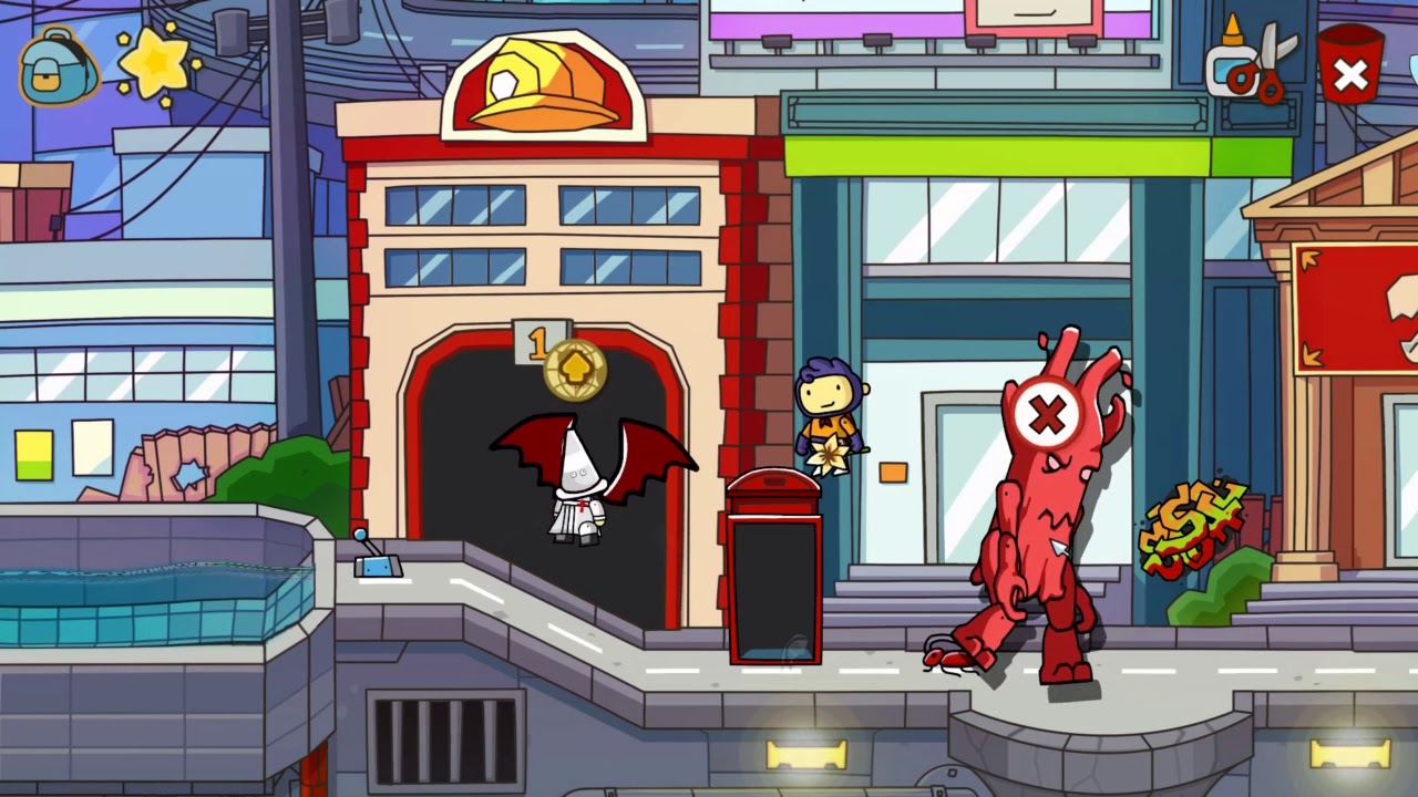 scribblenauts except edgy