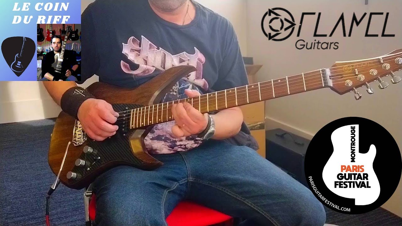 @FlamelGuitars  Arsenic Dekuxe - Présentation et Démo - Paris Guitar Festival 2025!