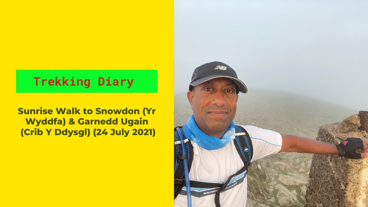 Sunrise Walk to Snowdon (Yr Wyddfa) and Garnedd Ugain (Crib Y Ddysgl)