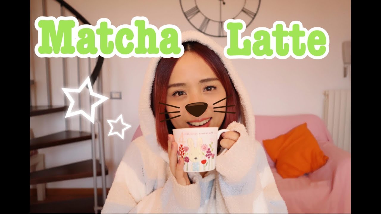 Mi rilasso con il matcha latte