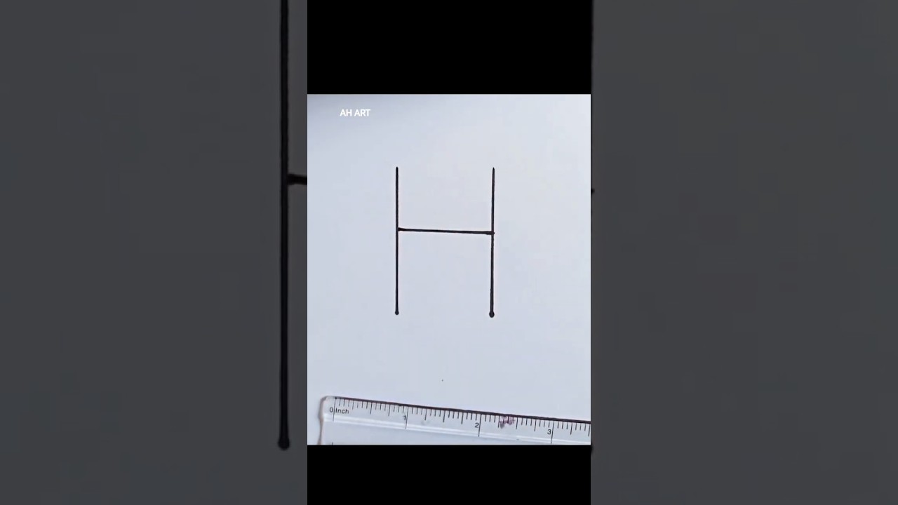 How to draw Ice cream // H for ice cream#icecream #drawing #painting #youtubeshorts