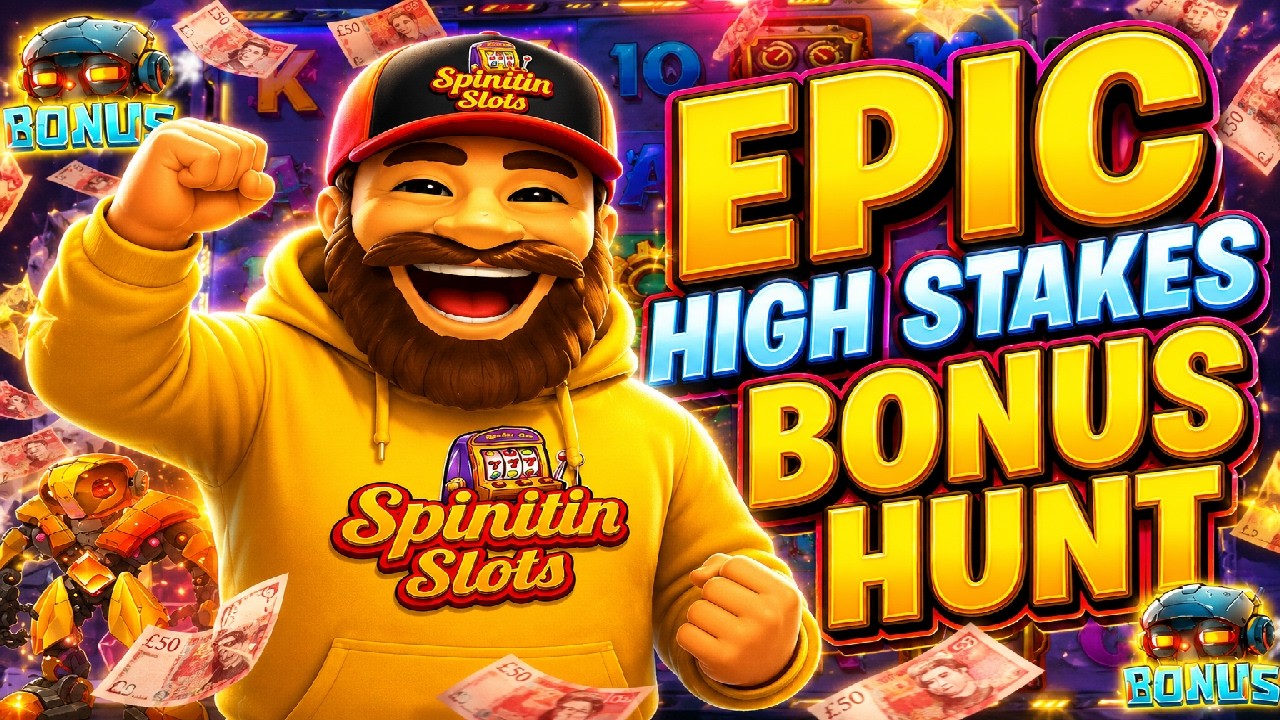 **EPIC** Road To HIGH STAKES BONUS HUNT I &euro;7 Stakes! 💪🎰