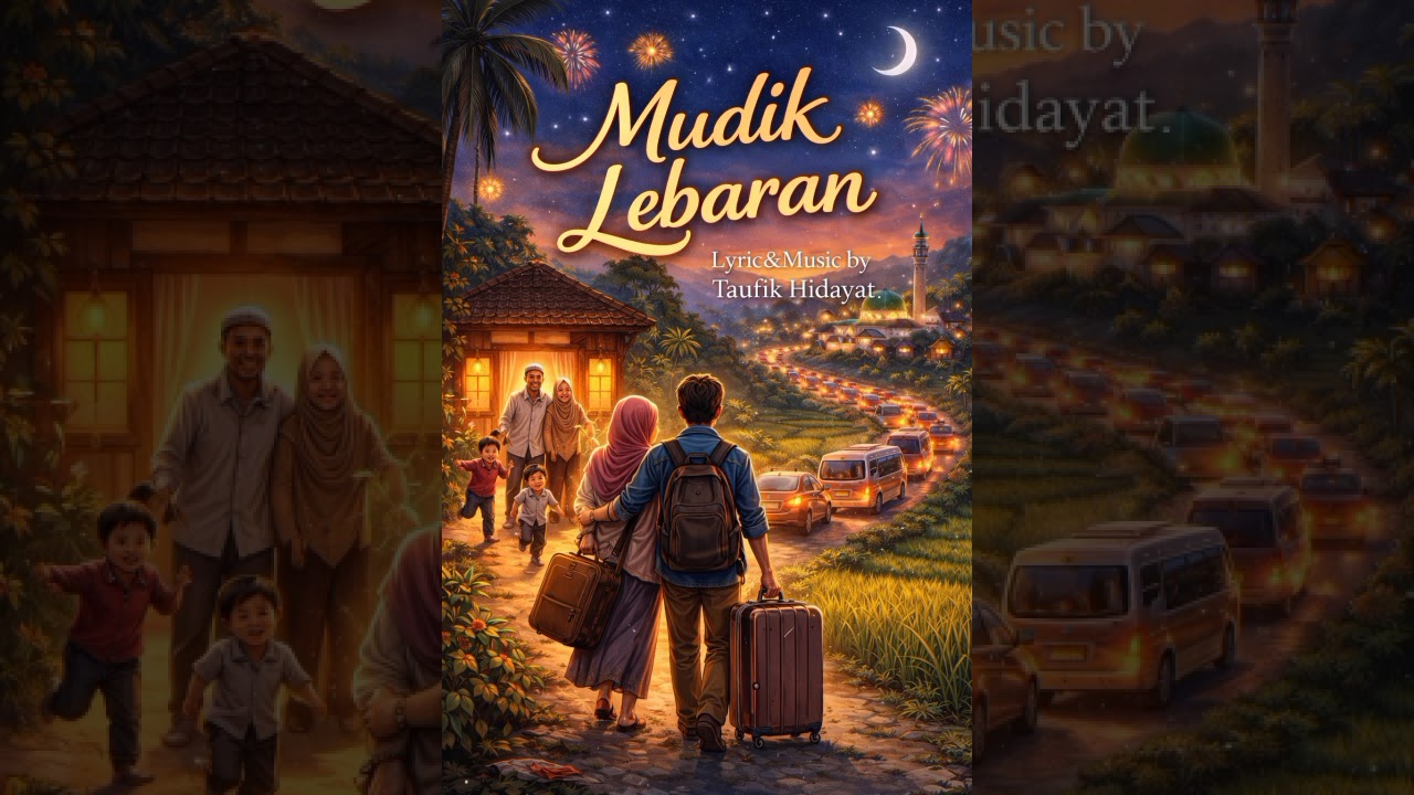Mudik Lebaran by Taufik Hidayat and Takbir Voice Iwan Irawan, Taufik&Ari Dinata. 