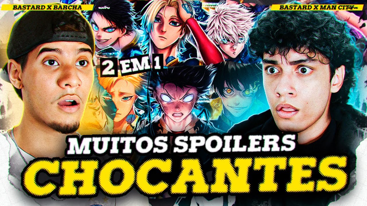 2 EM 1 | ♪ Bastard X Manshine City e Bastard X Barcha (Blue Lock) - Liga Neo Egoísta PT 1 e 2| REACT