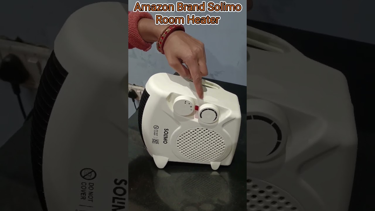 Amazon Brand - Solimo Room Heater Review | Best Room Heater Under 1200 #roomheater #solimo