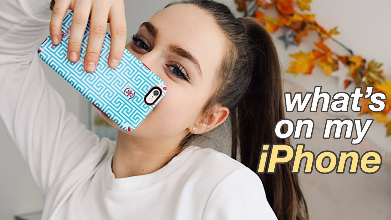 WHAT'S ON MY IPHONE 6 (2017)