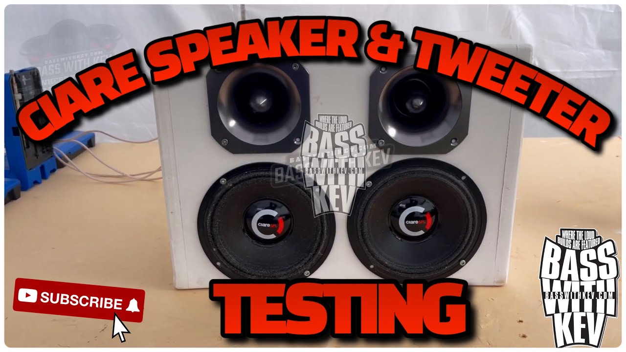 CIARE SPEAKER & TWEETER TESTING