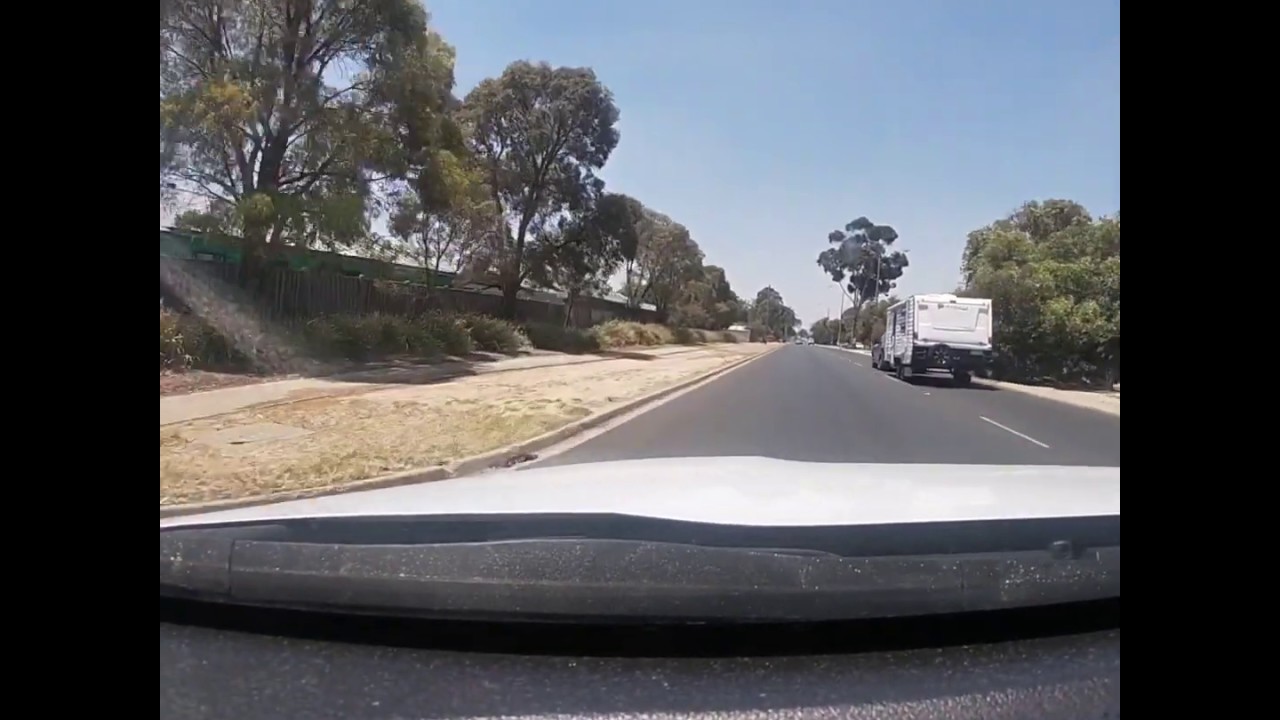 Drive Through ECHUCA VICTORIA, AUSTRALIA