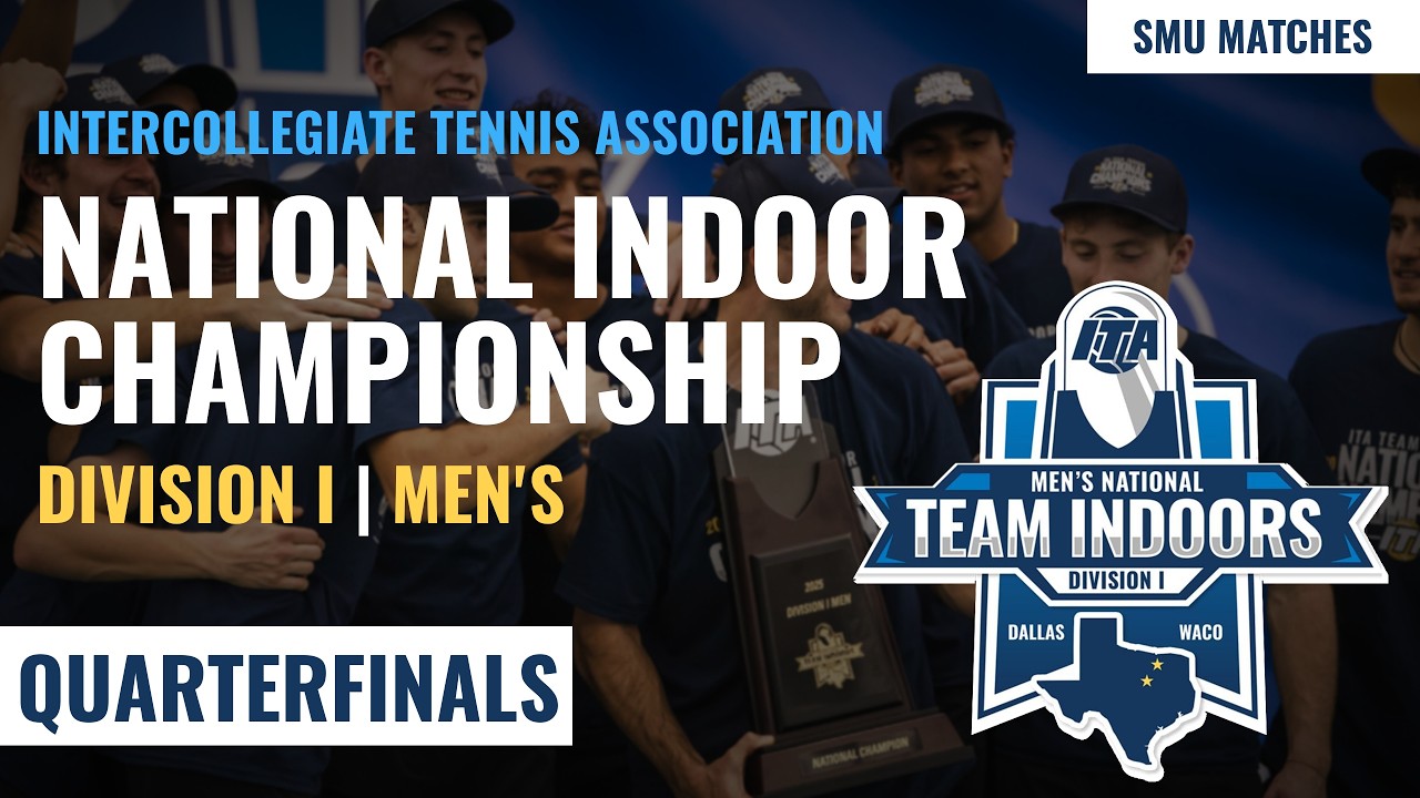 (1) Ohio State vs (4) Stanford | QF Coverage | SMU Site [2026 ITA DI Men's Team Indoor Championship]