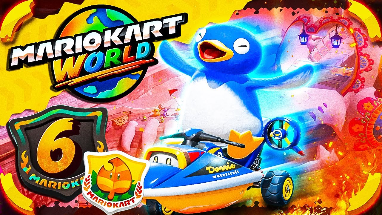 MARIO KART WORLD 🏁 #6: Grand Prix | Blatt-Cup 150ccm