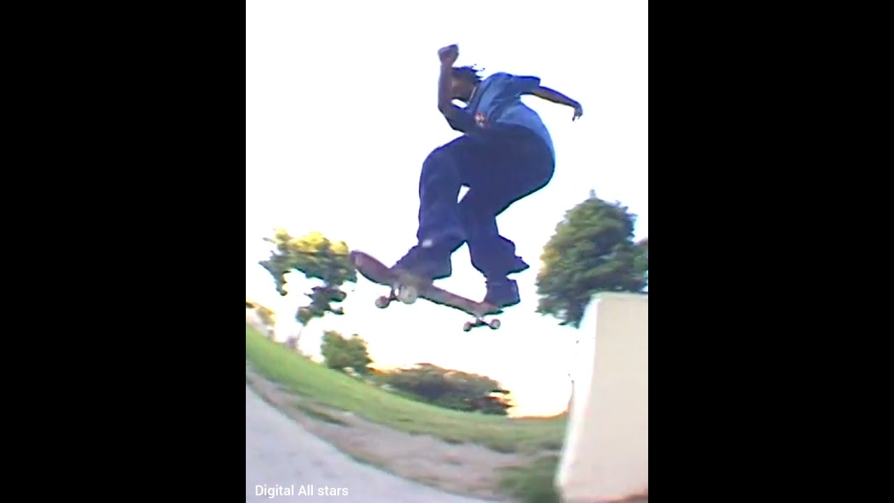 One foot crooked Fabrizio Santos💥 #skateboarding #skills