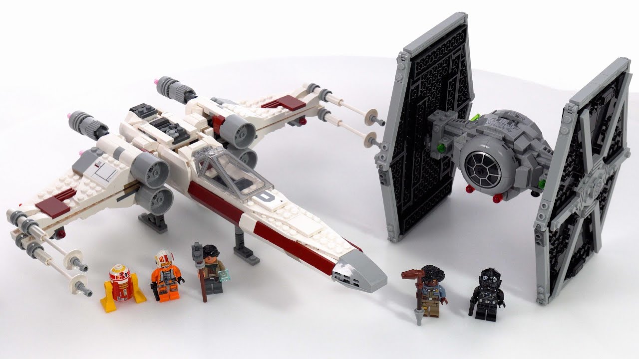 Фанатский обзор LEGO Star Wars: TIE Fighter и X-wing! Больше деталей по той же цене (75393)