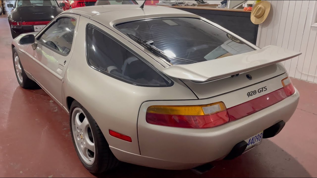 1993 Porsche 928 GTS 1 of 5 in Zermatt Silver Metallic Paint All Original 83,719 Miles EXCELLENT!