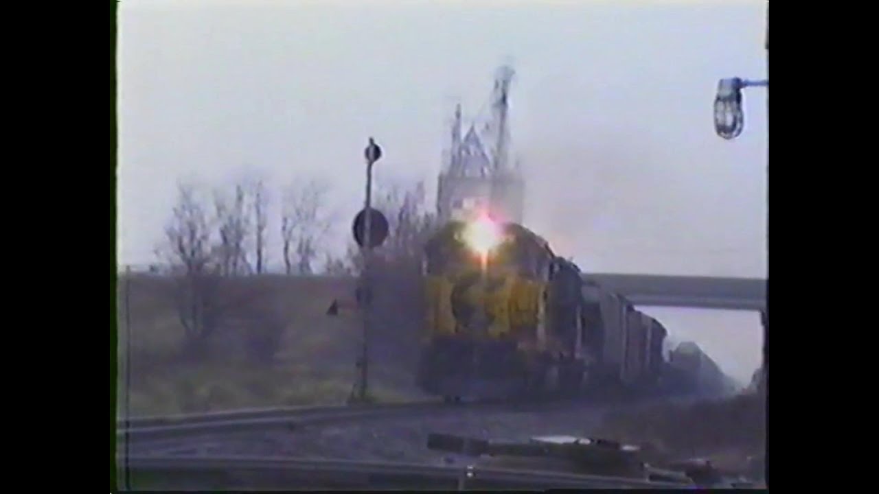 Milford Junction, Indiana, 1988 - Part 1 (with some scanner audio)